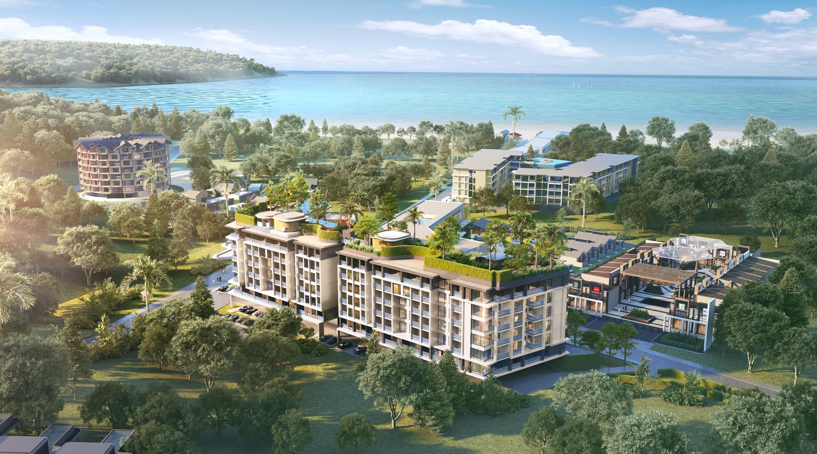 Sea Heaven — beachfront view