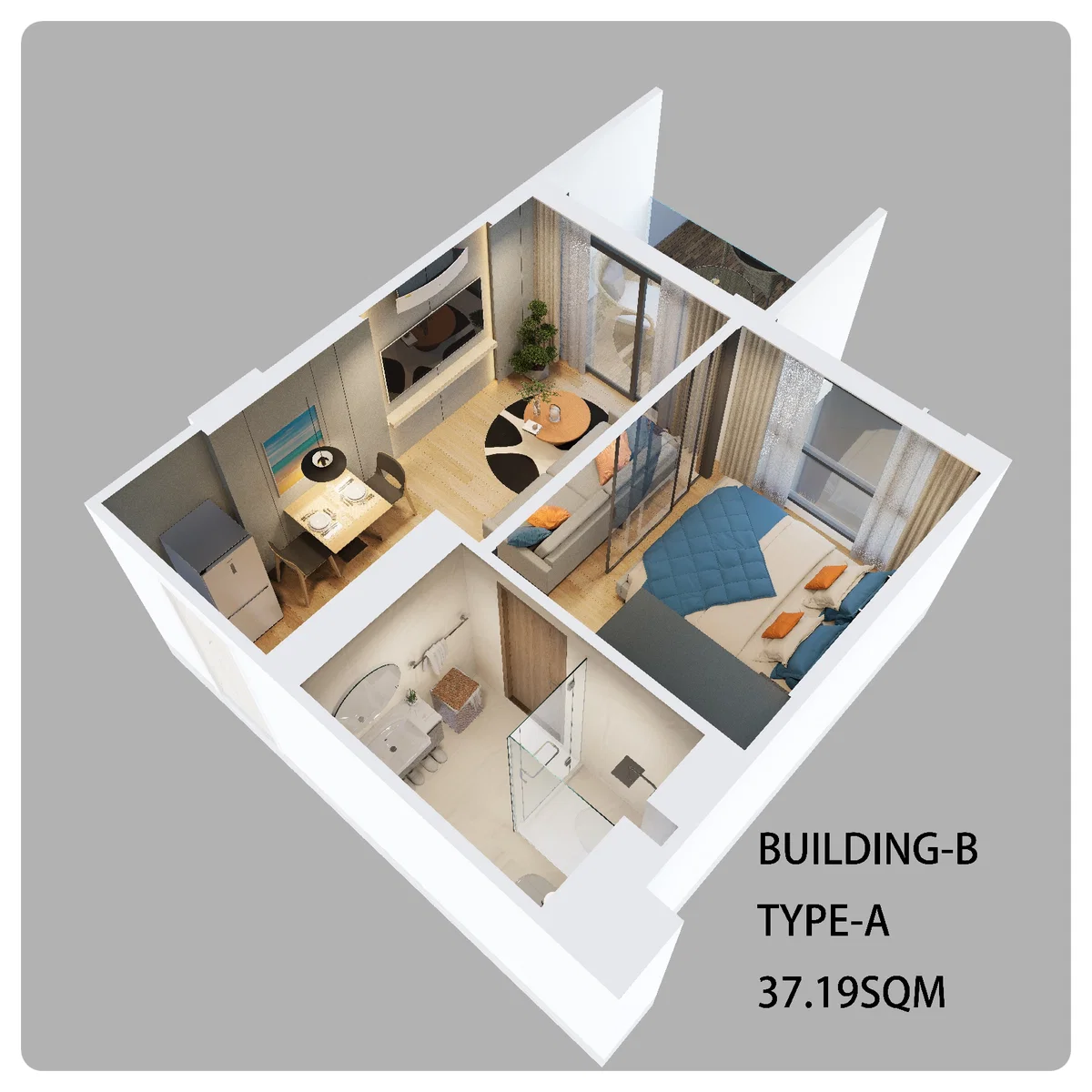 Type A floor plan