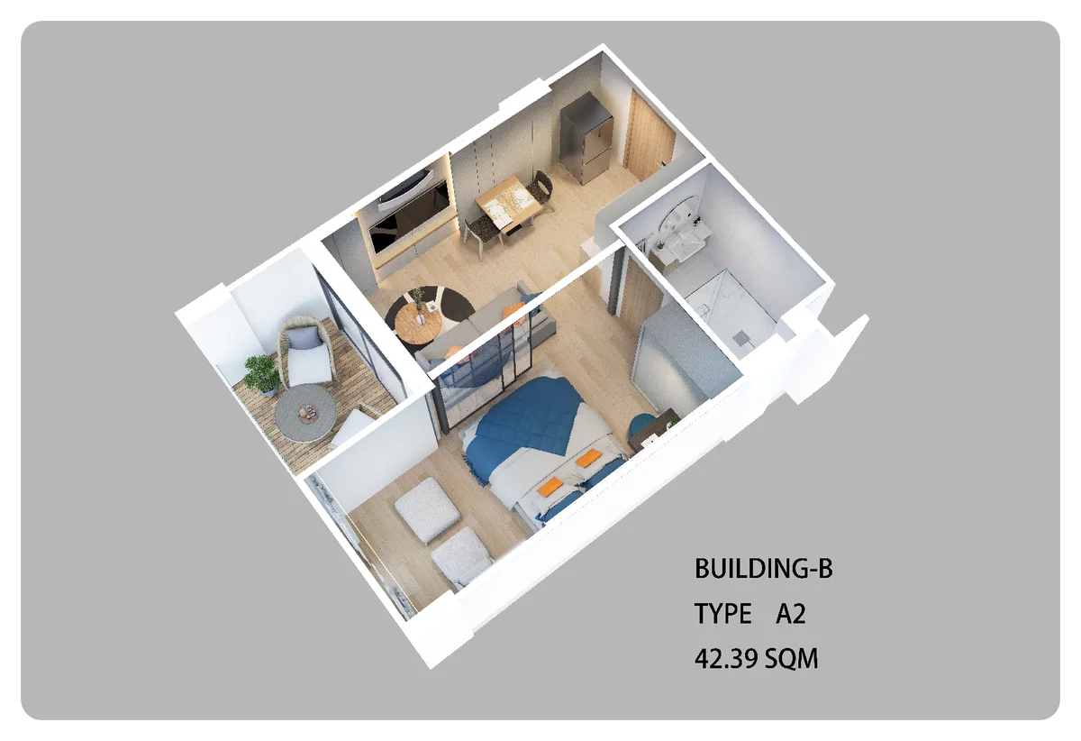 Type A2 floor plan