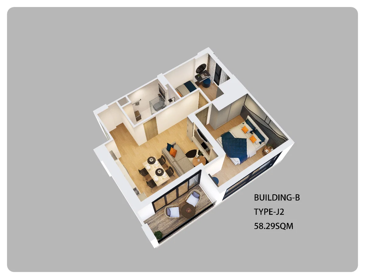 Type J2 floor plan